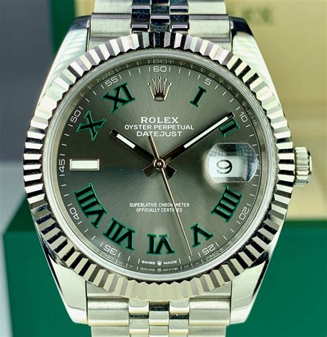 2023 rolex wimbledon 126334|rolex datejust 126300 41mm.